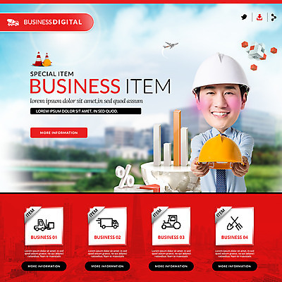 PSD 템플릿 남자 건축 웹템플릿 비즈니스 이벤트페이지 한명 이벤트 빌딩 성인 30대 한국인 비즈니스맨 중장비 안전모 이미지템플릿 1 사람 동양인 건물 장년 직장인 산업장비 헬멧 안전장비 페이지 파일형식