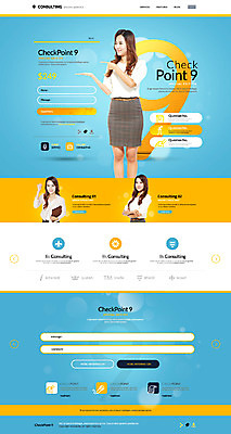 PSD 템플릿 여자 웹템플릿 비즈니스 사이트템플릿 20대 성인 세명 홈페이지 파이팅 홈페이지시안 한국인 가리킴 비즈니스우먼 컨설턴트 이미지템플릿 모션 사람 동양인 손짓 청년 직장인 전문직 상담 파일형식