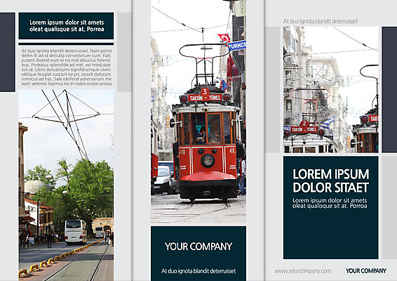 템플릿 편집 표지디자인 북디자인 출판디자인 표지 리플렛 여행 북커버 3단접지 자동차 거리 팜플렛 사람없음 전차 이미지템플릿 AI파일 육상교통 대중교통 파일형식 벡터