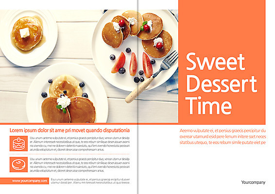 템플릿 편집 표지디자인 북디자인 출판디자인 표지 리플렛 포크 북커버 과일 팜플렛 사람없음 팬케이크 이미지템플릿 AI파일 식기 케이크 파일형식 벡터