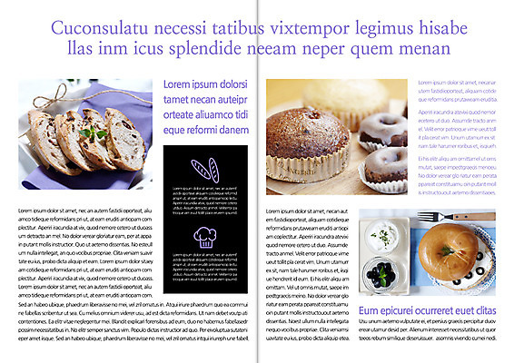 템플릿 편집 표지디자인 북디자인 출판디자인 내지 빵 리플렛 북커버 팜플렛 사람없음 도넛 베이글 이미지템플릿 AI파일 음식 디저트 파일형식 벡터