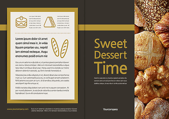 템플릿 편집 표지디자인 북디자인 출판디자인 표지 빵 리플렛 북커버 팜플렛 사람없음 바게트 이미지템플릿 AI파일 음식 파일형식 벡터