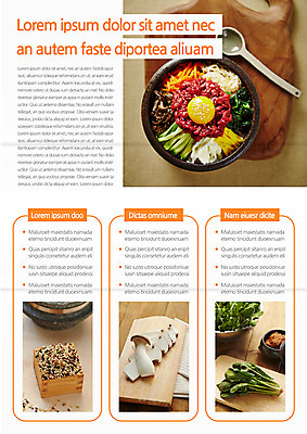 템플릿 편집 표지디자인 북디자인 출판디자인 내지 음식 리플렛 북커버 3단접지 팜플렛 사람없음 숟가락 버섯 육회비빔밥 이미지템플릿 AI파일 수저 비빔밥 육회 파일형식 벡터