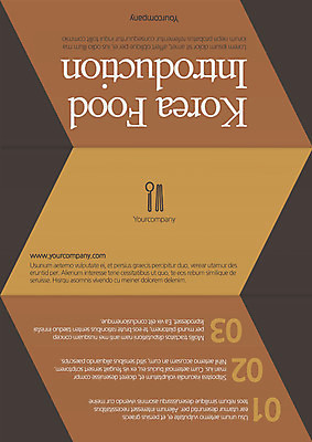 템플릿 편집 표지디자인 북디자인 출판디자인 표지 음식 리플렛 북커버 3단접지 젓가락 팜플렛 사람없음 숟가락 이미지템플릿 AI파일 수저 파일형식 벡터