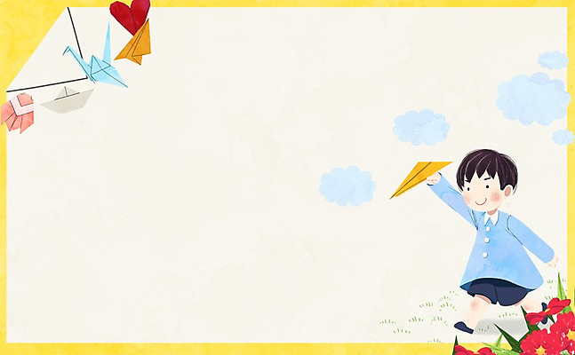 PSD 구름 남자 꽃 어린이 일러스트 한명 유치원생 종이비행기 유치원생라이프 종이접기 종이배 유치원복 종이학 프레임일러스트 국내일러스트 자연요소 식물 1 라이프스타일 옷 종이 프레임 사람 접기 파일형식