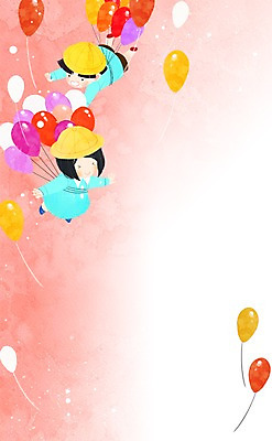 PSD 여자 남자 어린이 일러스트 두명 유치원생 유치원생라이프 유치원복 풍선 프레임일러스트 국내일러스트 라이프스타일 옷 프레임 사람 파일형식