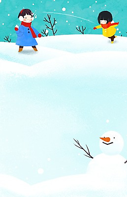 PSD 나무 여자 남자 어린이 겨울 일러스트 눈사람 목도리 유치원생 눈 유치원생라이프 눈싸움 프레임일러스트 국내일러스트 자연요소 식물 라이프스타일 잡화 계절 날씨 프레임 눈_날씨 사람 싸움 파일형식