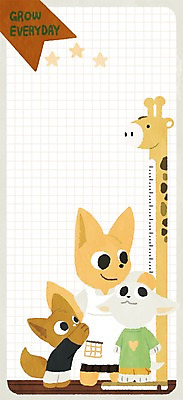 PSD 동물 별 일러스트 가족 사람없음 기린 사막여우 키재기 동물가족 프레임일러스트 국내일러스트 자연요소 포유류 관계 프레임 측정 키_신체 여우 파일형식