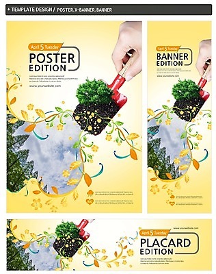 PSD 나무 식물 템플릿 손 배너 배너템플릿 가로배너 ZIP 포스터 세로배너 잎 하늘 한손 한명 들기 신체부위 세트 흙 현수막 숲 모종삽 식목일 1 기념일 모션 사람 가로 세로 삽 파일형식