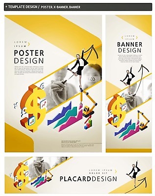 PSD 템플릿 배너 배너템플릿 여자 가로배너 ZIP 포스터 세로배너 정장 20대 성인 세명 세트 달러 한국인 현수막 비즈니스우먼 화폐기호 포크레인 막대그래프 꺾은선그래프 기호 옷 돈 비즈니스 그래프 사람 동양인 청년 가로 세로 직장인 중장비 화폐 파일형식