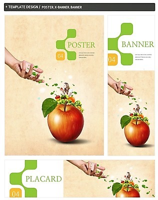 PSD 백인 템플릿 손 배너 배너템플릿 여자 가로배너 ZIP 포스터 세로배너 채소 나뭇잎 한손 20대 성인 두명 신체부위 세트 현수막 사과 서양인 잎 과일 사람 청년 가로 세로 파일형식