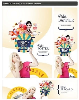 PSD 백인 템플릿 배너 배너템플릿 여자 가로배너 ZIP 포스터 별 세로배너 안내 미소 들기 상반신 20대 성인 두명 앞모습 세트 세일 놀람 쇼핑카 현수막 하트풍선 입가림 자연요소 서양인 감정 뷰포인트 모션 표정 사람 청년 가로 세로 쇼핑 카트 하트 가림 풍선 파일형식
