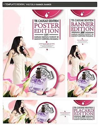 PSD 서양인 외국인 템플릿 배너 배너템플릿 드레스 여자 가로배너 꽃잎 꽃 ZIP 포스터 세로배너 한명 상반신 20대 성인 옆모습 세트 세일 현수막 향수 식물 1 옷 뷰포인트 사람 인종 청년 가로 세로 화장품 파일형식