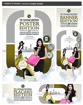 PSD 백인 구름 템플릿 배너 배너템플릿 원피스 여자 가로배너 ZIP 포스터 세로배너 들기 상반신 20대 성인 두명 세트 쇼핑백 세일 현수막 도시 하이힐 자연요소 서양인 옷 구두 가방 모션 사람 청년 가로 세로 여성화 파일형식