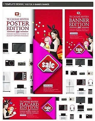 PSD 템플릿 배너 배너템플릿 여자 가로배너 ZIP 포스터 세로배너 한명 상반신 20대 성인 옆모습 선물상자 노트북 컴퓨터 세트 세일 모니터 한국인 현수막 오픈 전자레인지 인쇄기 바니걸 탁상시계 냉장고 필름카메라 1 뷰포인트 시계 선물 사람 동양인 청년 가로 세로 전자제품 상자 카메라 가전제품 레인지 파일형식