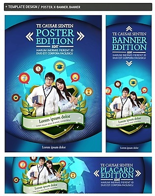 PSD 템플릿 배너 배너템플릿 여자 남자 가로배너 ZIP 포스터 세로배너 학사모 졸업 고등학생 교재 들기 상반신 두명 책 세트 한국인 현수막 청소년교육 모자_잡화 학생 교육 모션 청소년 사람 동양인 가로 세로 파일형식