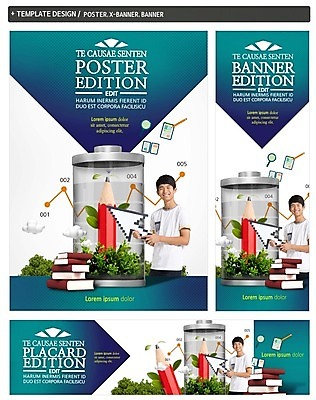 PSD 템플릿 배너 배너템플릿 남자 가로배너 ZIP 포스터 세로배너 고등학생 한명 들기 상반신 책 세트 연필 쌓기 한국인 현수막 건전지 청소년교육 커서 꺾은선그래프 1 학생 교육 모션 청소년 그래프 학용품 사람 동양인 가로 세로 필기구 파일형식