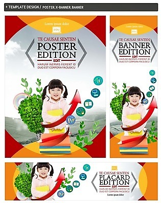 PSD 식물 템플릿 배너 배너템플릿 여자 어린이교육 가로배너 ZIP 포스터 세로배너 잎 전구 안기 한명 미소 상반신 앞모습 책 세트 연필 쌓기 유치원생 한국인 현수막 1 교육 어린이 뷰포인트 모션 학용품 표정 사람 동양인 가로 세로 필기구 파일형식