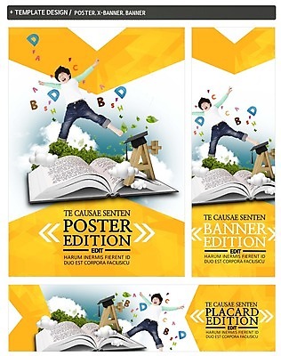 PSD 템플릿 배너 알파벳 배너템플릿 어린이교육 남자 가로배너 ZIP 포스터 세로배너 학사모 팔벌리기 영어교육 한명 책 세트 점프 유치원생 펼침 한국인 현수막 에이플러스 모자_잡화 1 영어 교육 어린이 졸업 모션 사람 동양인 가로 세로 점수 파일형식