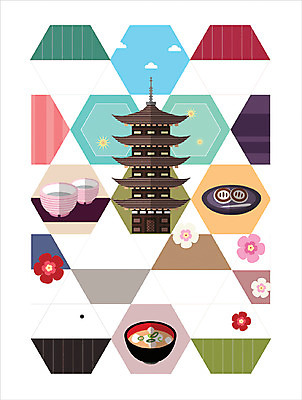 구름 꽃잎 포스터 백그라운드 일본문화 일러스트 디저트 사람없음 관광지 일본 찻잔 기념품 육각형 미소된장국 야마구치 신사_일본건축 국내일러스트 AI파일 자연요소 도형 동양문화 꽃 아시아 음식 외국문화 여행 잔 오브젝트 일본건축 일본음식 파일형식 벡터