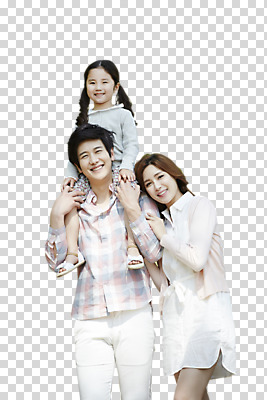 전신 편집 편집이미지 여자 남자 딸 어린이 가족 엄마 함께함 서기 미소 동양인 소녀 상반신 성인 앞모습 세명 30대 화목 한국인 목말 아빠 PNG 편집소스 뷰포인트 컨셉 관계 모션 표정 사람 인종 장년 파일형식