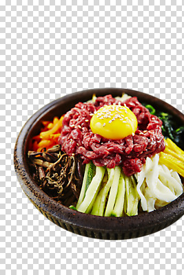 편집 편집이미지 한식 사람없음 뚝배기 나물 PNG 육회비빔밥 편집소스 음식 채소 비빔밥 육회 파일형식