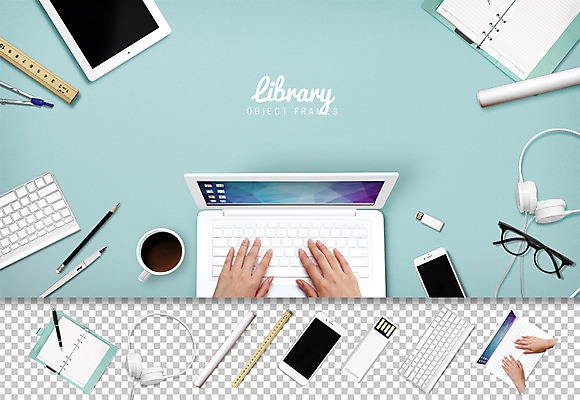 PSD 편집이미지 손 안경 자 신체부위 노트북 스마트폰 태블릿 다이어리 헤드셋 키보드 USB 오브젝트 컴파스 플랫레이 이미지편집 잡화 음향기기 문구용품 사람 전자제품 핸드폰 스마트기기 사무용품 헤드폰 플랫 파일형식