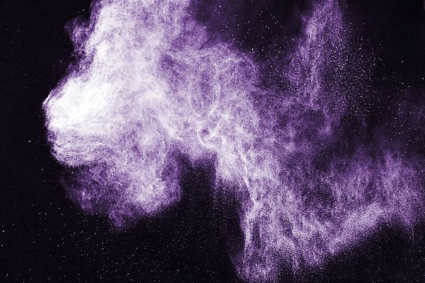 포토 JPG 스튜디오촬영 검은배경 실내 순간포착 사람없음 보라색 폭발 가루 분해 국내포토 컬러 백그라운드 촬영기법 내부 검은색 파일형식