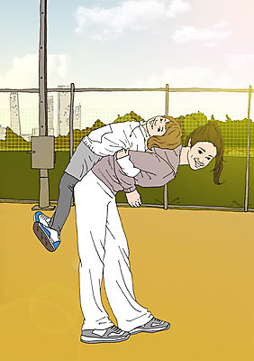 주간 PSD 구름 공원 여자 남자 어린이 일러스트 엄마 함께함 빌딩 성인 야외 두명 운동 스트레칭 화목 다정 운동장 자녀 아트툰 국내일러스트 자연요소 공공시설 컨셉 스포츠시설 가족 건강 사람 건물 공간 그림 파일형식