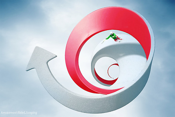 PSD 구름 편집 편집이미지 남자 화살표 스키 겨울스포츠 한명 성인 눈 디지털합성 합성 디지털아트 이미지편집 자연요소 1 스포츠 날씨 사람 파일형식