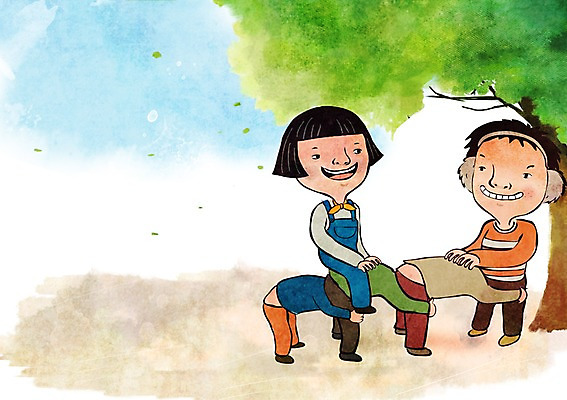 주간 PSD 나무 여자 남자 어린이 일러스트 놀이 여러명 야외 추억 귀마개 복고 말뚝박기 옛날 국내일러스트 자연요소 식물 잡화 다수 컨셉 사람 전통놀이 파일형식