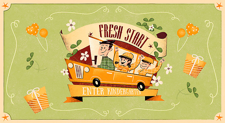 PSD 여자 남자 꽃 포스터 어린이 일러스트 새출발 새로움 성인 세명 선물상자 새싹 희망 유치원생 입학 시작 유치원복 풍선 셔틀버스 국내일러스트 식물 옷 교육 감정 컨셉 버스 선물 사람 상자 출발 파일형식