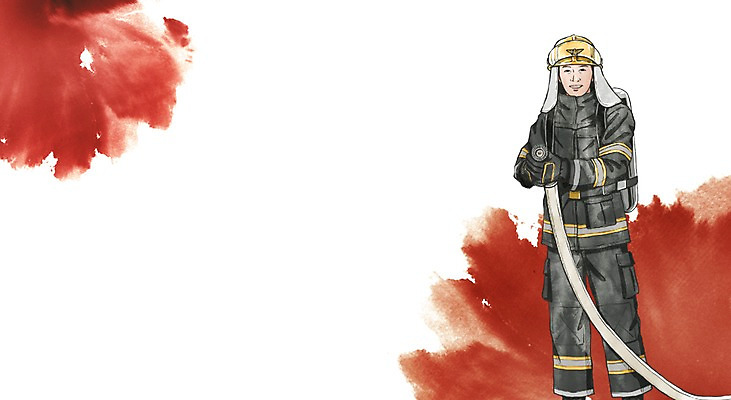 PSD 직업 남자 캘리배경 일러스트 한명 성인 소방관 소방관모자 소방호스 국내일러스트 모자_잡화 1 백그라운드 사람 구조원 소방 호스 파일형식