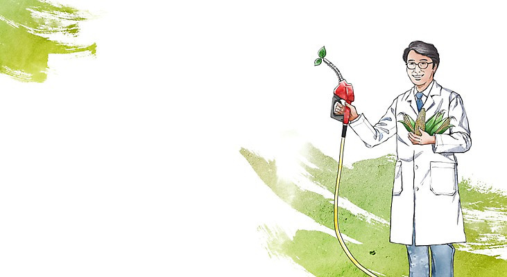 PSD 직업 남자 캘리배경 일러스트 옥수수 한명 성인 그린에너지 연구원 에코 그린슈머 국내일러스트 1 백그라운드 곡류 사람 환경 에너지 파일형식