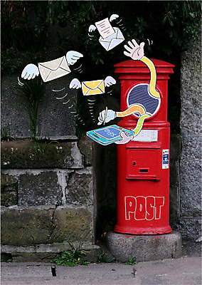 편집 편집이미지 날개 편지봉투 사람없음 스마트폰 우체통 이미지편집 AI파일 봉투 핸드폰 스마트기기 편지 파일형식 벡터