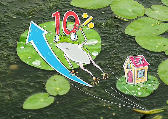 편집 편집이미지 화살표 주택 개구리 사람없음 연못 연잎 상승 10% 이미지편집 AI파일 컨셉 잎 양서류 건물 퍼센트 파일형식 벡터