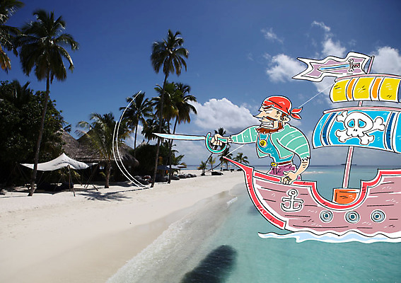 편집 편집이미지 남자 바다 한명 성인 해변 야자수 칼 해적 해적선 이미지편집 AI파일 나무 1 배_교통 사람 도둑 파일형식 벡터