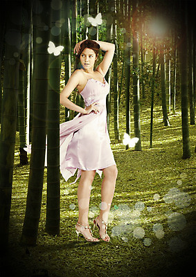 전신 PSD 나무 편집이미지 원피스 여자 허리손 나비 한명 서기 동양인 잔디 성인 옆모습 햇빛 뷰티 하이힐 숲 보케 이미지편집 식물 1 옷 구두 뷰포인트 포즈 곤충 모션 사람 인종 태양 여성화 파일형식