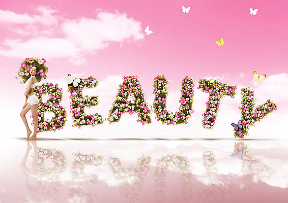 전신 PSD 구름 편집이미지 영어 여자 꽃 나비 맨발 한명 서기 20대 성인 옆모습 뷰티 반사 한국인 의료성형뷰티 이미지편집 자연요소 식물 문자 1 뷰포인트 곤충 모션 발 사람 동양인 청년 파일형식