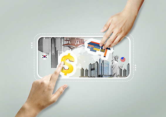 PSD 편집이미지 손 고건축 한옥 한손 두명 신체부위 달러 글로벌비즈니스 미국 거래 도시 화폐기호 화물선 무역 자유의여신상 이미지편집 한국전통 건축물 기호 산업 돈 북아메리카 배_교통 비즈니스 사람 글로벌 세계문화유산 화폐 파일형식