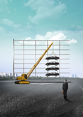 전신 PSD 편집이미지 남자 승용차 부동산 매달리기 한명 서기 정장 성인 뒷모습 건설현장 도시 비즈니스맨 기중기 여러대 이미지편집 1 옷 뷰포인트 다수 비즈니스 모션 자동차 건설업 사람 직장인 중장비 재산 파일형식