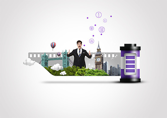 PSD 백인 편집이미지 남자 여행 영국 한명 정장 상반신 20대 성인 앞모습 열기구 도시 최고 건전지 시계탑 사진필름 영국여행 가교 이미지편집 서양인 1 건축물 옷 유럽 뷰포인트 해외여행 항공교통 사람 청년 탑 필름 파일형식