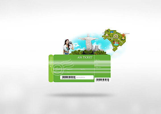 PSD 편집이미지 여자 해외여행 한명 상반신 20대 성인 사진촬영 한국인 도시 항공권 브라질 리우데자네이루 의료성형뷰티 이미지편집 1 해외 여행 사람 동양인 청년 촬영 티켓 남아메리카 파일형식