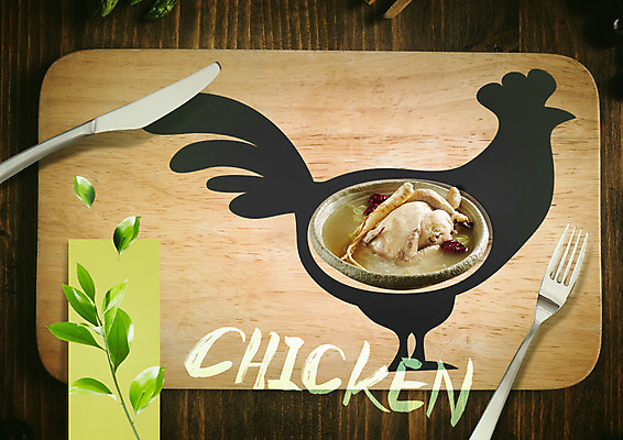 PSD 편집이미지 영어 실루엣 포크 여름음식 육류 사람없음 목재 닭고기 닭 나이프 허브 삼계탕 나무도마 제철음식 이미지편집 나무 식물 문자 식기 음식 식재료 재료 조류 도마 촬영기법 칼 보양식 제철 파일형식 여름_계절