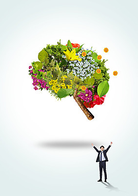 전신 PSD 편집이미지 남자 꽃 의학 나뭇잎 한명 서기 정장 20대 성인 앞모습 손들기 만세 나뭇가지 장기 일본인 뇌 이미지편집 외국인 나무 식물 1 옷 뷰포인트 잎 신체 모션 사람 동양인 청년 파일형식