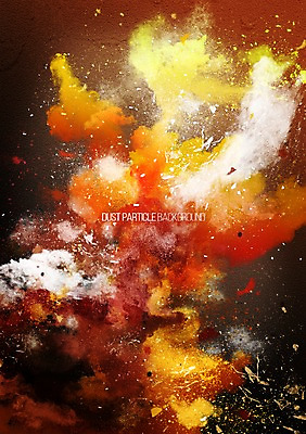 PSD 배경화면 백그라운드 일러스트 사람없음 컬러풀 연기 폭발 가루 먼지 파우더 더스트파티클 국내일러스트 컬러 파일형식
