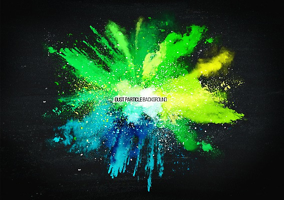 PSD 배경화면 백그라운드 일러스트 사람없음 컬러풀 연기 폭발 가루 먼지 파우더 더스트파티클 국내일러스트 컬러 파일형식