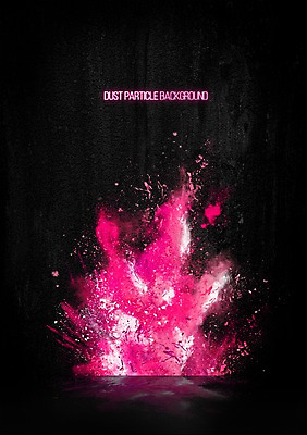PSD 배경화면 백그라운드 일러스트 사람없음 컬러풀 연기 폭발 가루 먼지 파우더 더스트파티클 국내일러스트 컬러 파일형식