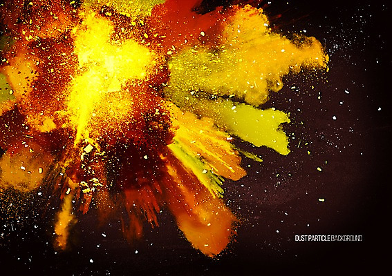 PSD 배경화면 백그라운드 일러스트 사람없음 컬러풀 연기 폭발 가루 먼지 파우더 더스트파티클 국내일러스트 컬러 파일형식