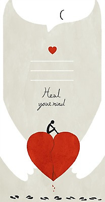 PSD 일러스트 상상 사람모양 상상일러스트 들기 사람없음 치료 손상 고통 슬픔 하트 마음 상처 국내일러스트 모양 감정 컨셉 의학 모션 파일형식